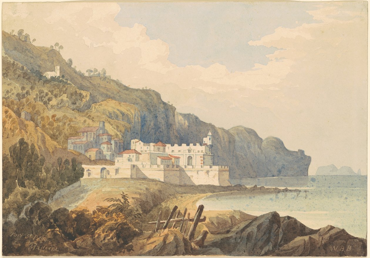 Fort St. Iago, Madeira von William Brenton Boggs
