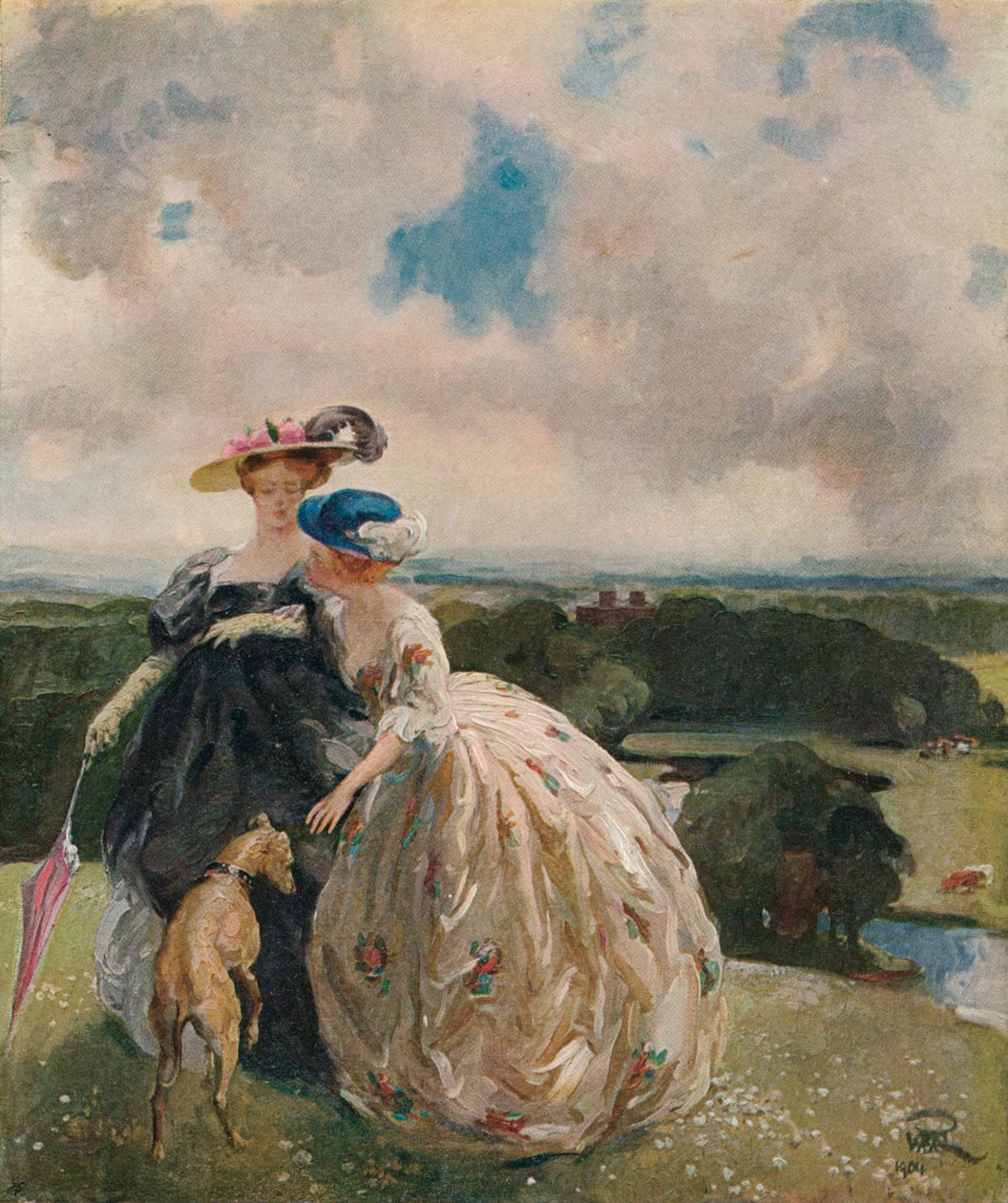 Im Park, Dalswinton, 1904, 1906 von William Bruce Ellis Ranken