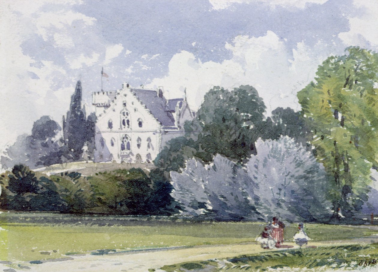 Erinnerungen an Rosenau, den Geburtsort von HRH The Prince Consort, Ehemann von Königin Victoria von William Callow