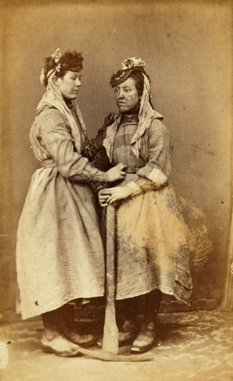 Arbeiter der Tredegar Eisenwerke, Wales von William Clayton