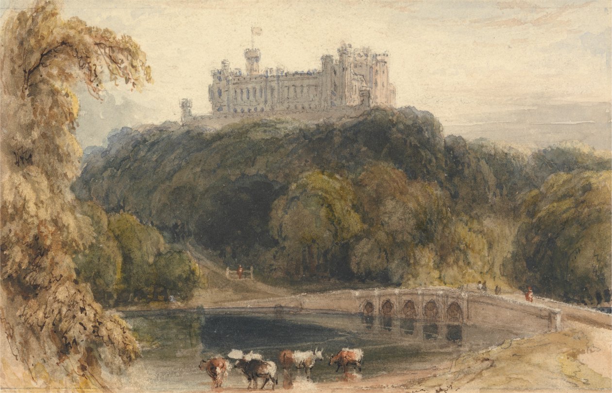Belvoir Castle, Rutland von William Daniell