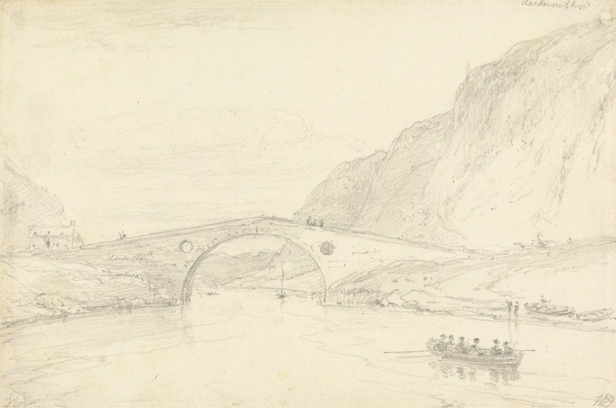 Clackursail-Brücke von William Daniell