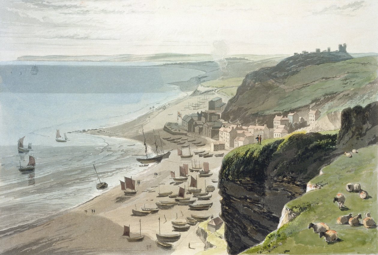 Hastings, vom East Cliff, aus 