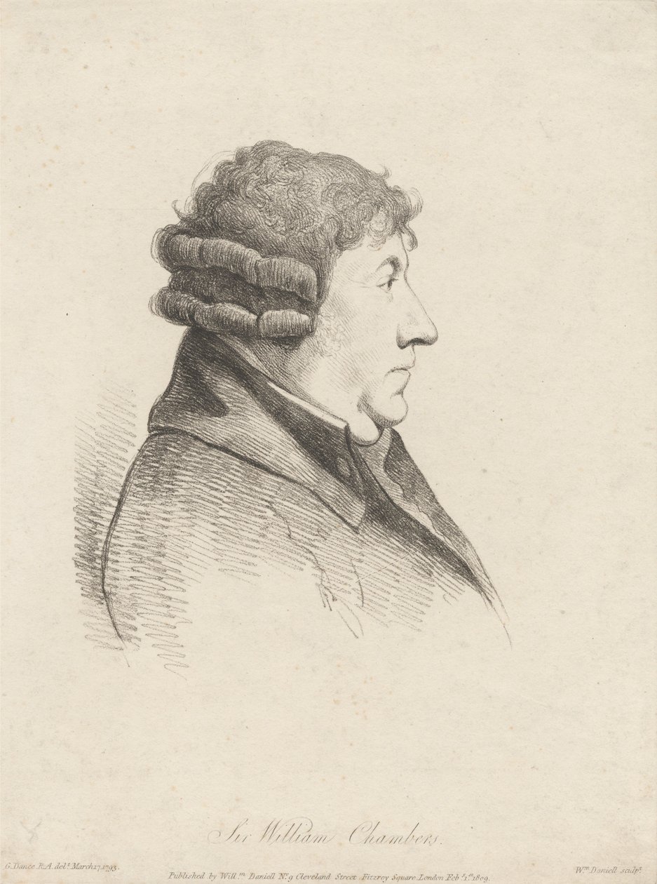 Sir William Chambers von William Daniell