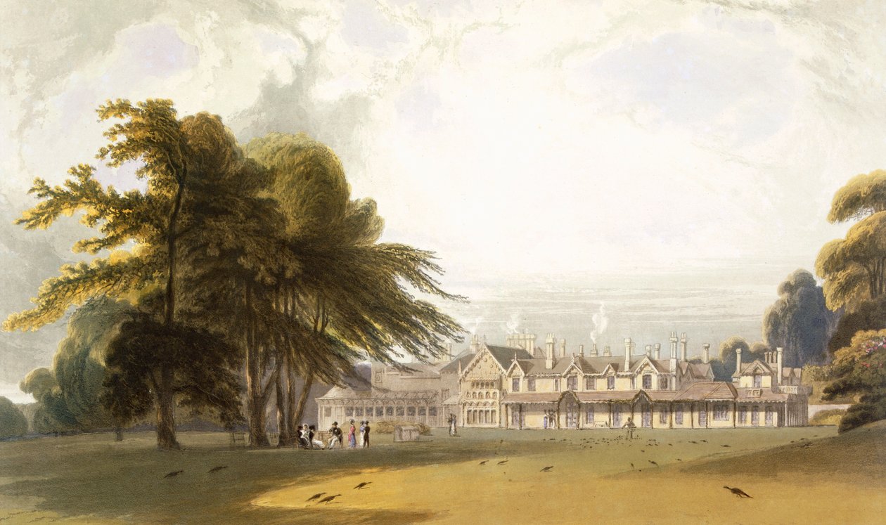 Windsor Park: die Königliche Lodge von William Daniell