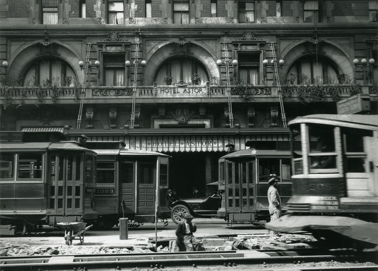 Hotel Astor, ca. 1910-21 von William Davis Hassler