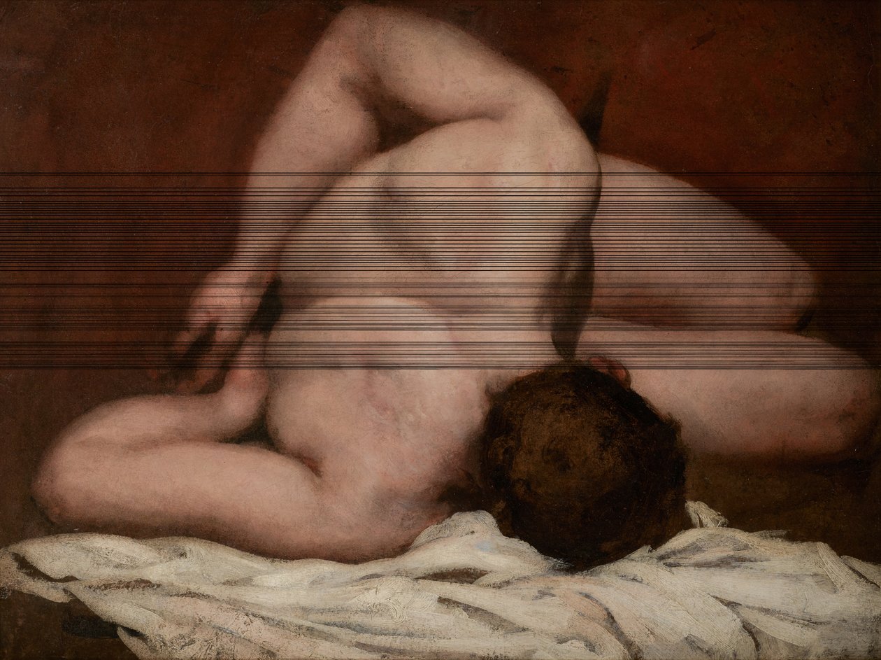Männlicher Akt von William Etty