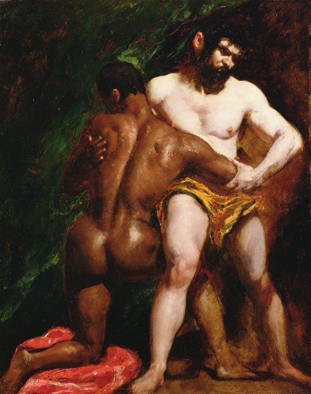 Die Ringer von William Etty