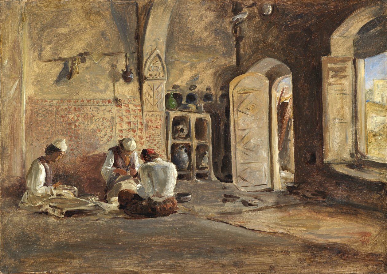 Innenraum, Algier von William Gale
