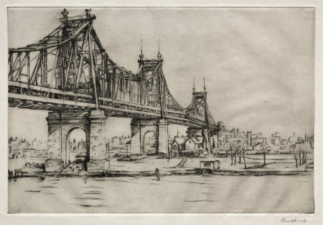 Queensboro-Brücke, New York von William George Reindel