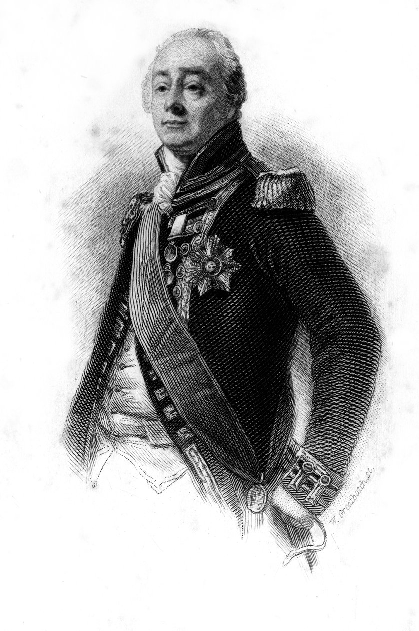 James Saumarez, 1. Baron de Saumarez von William Greatbach