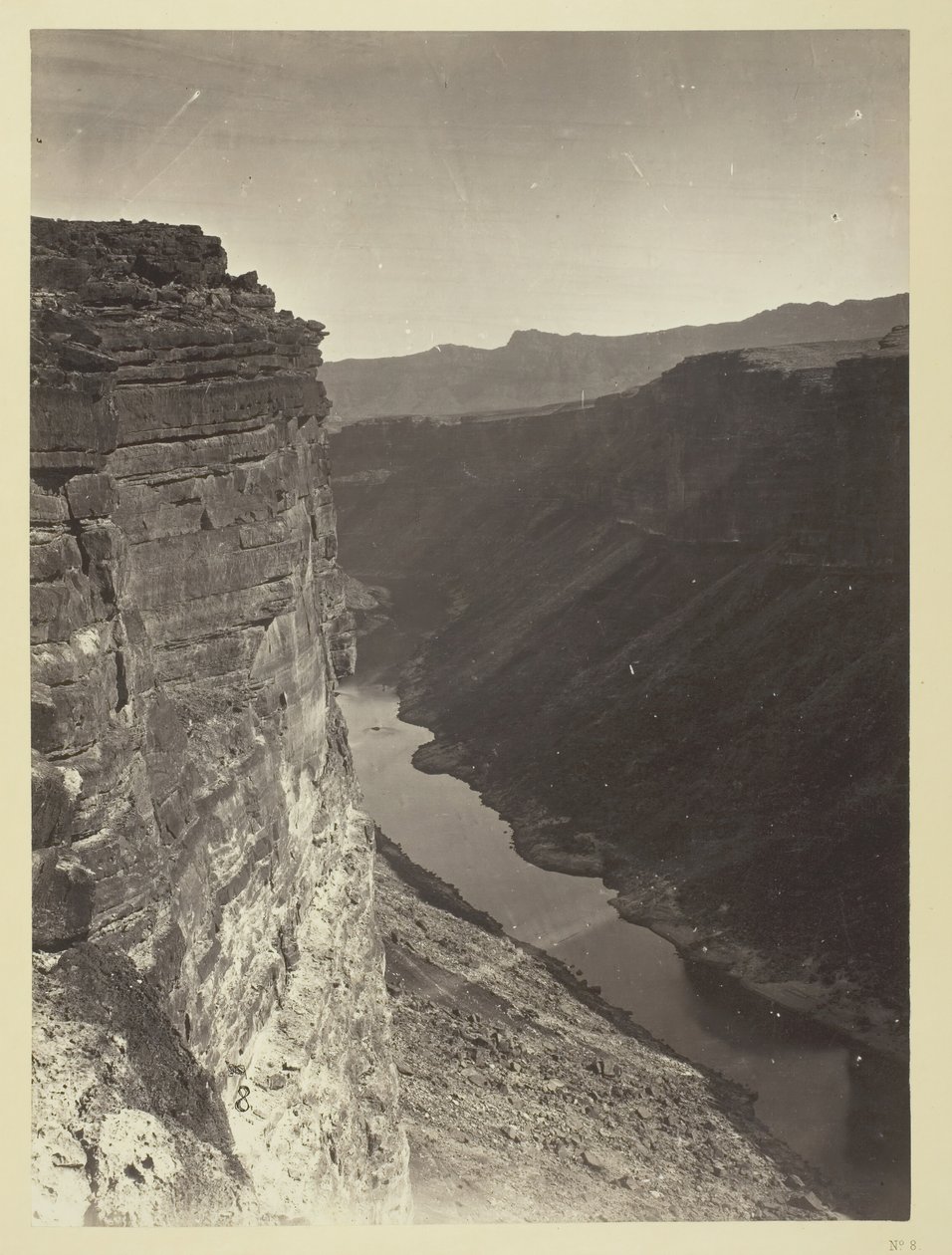 Grand Canyon, Colorado River, nahe Paria Creek, Blick nach Osten von William H. Bell