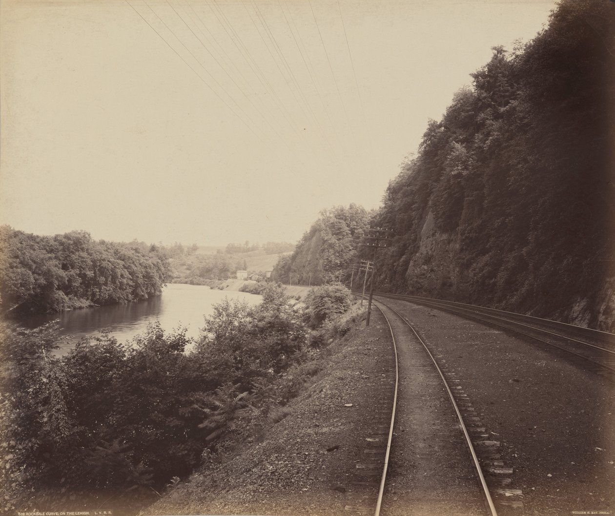 Rockdale-Kurve, an der Lehigh von William H. Rau