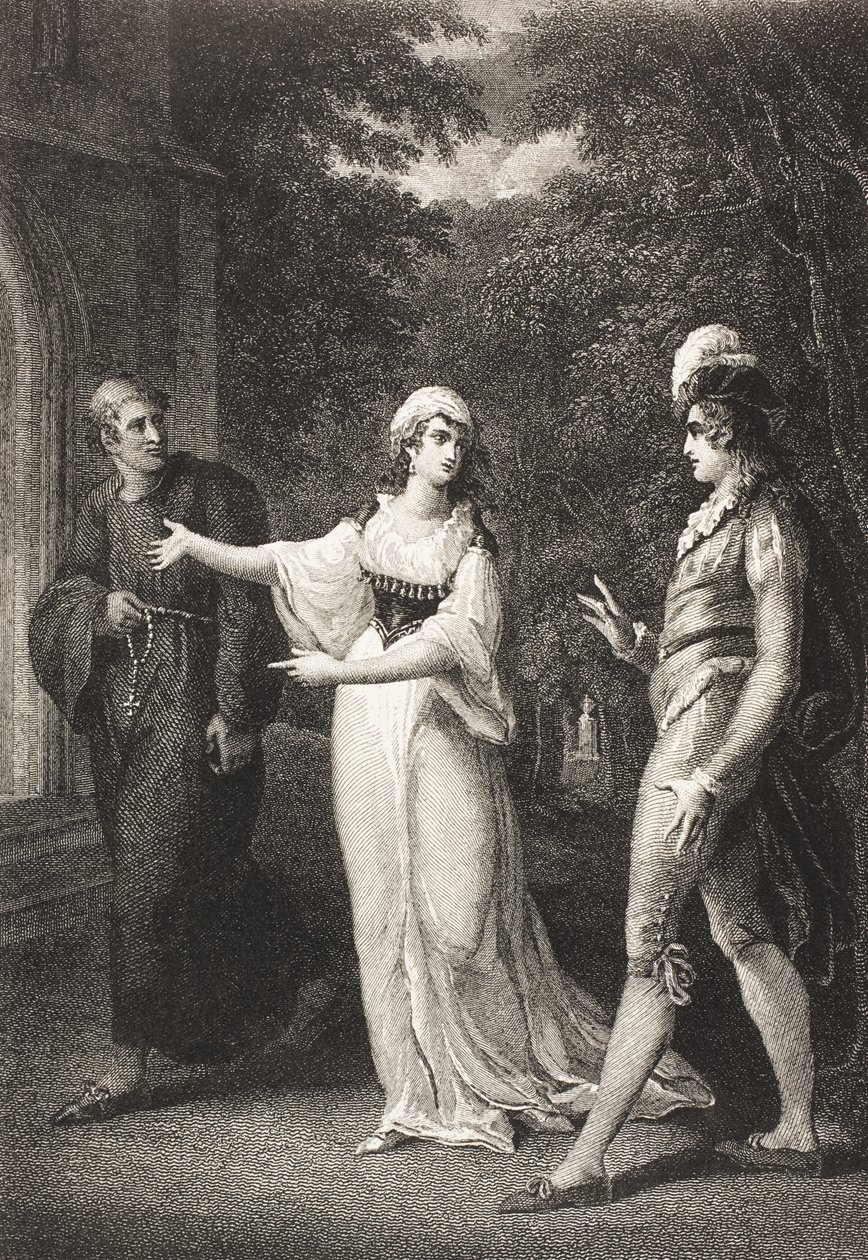 Olivias Garten, Akt IV, Szene III, aus 