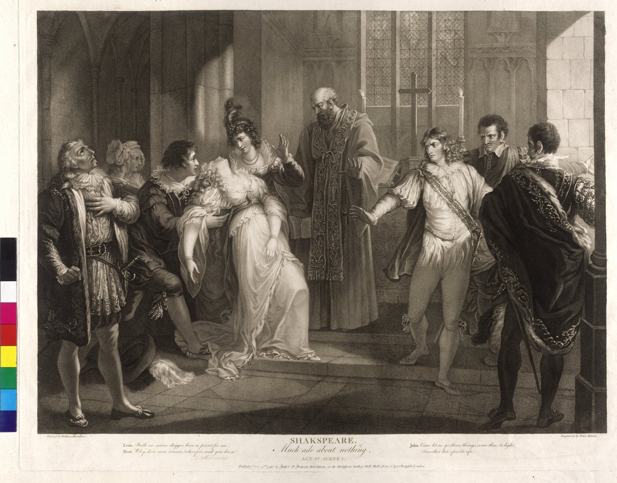 Produktionsdesign William Shakespeare: Viel Lärm um nichts von William Hamilton