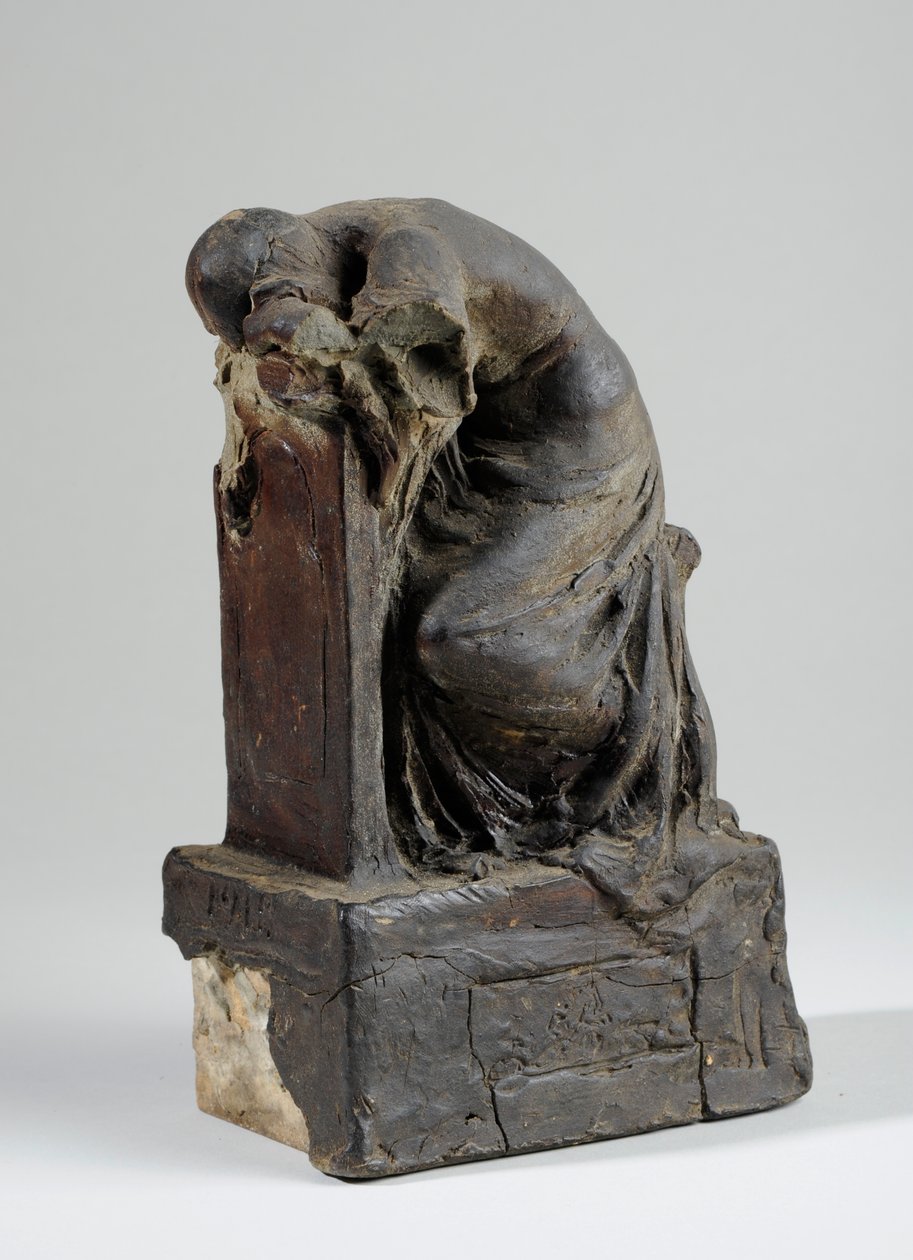 Maquette für die Figur der Trauer von William Hamo Thornycroft