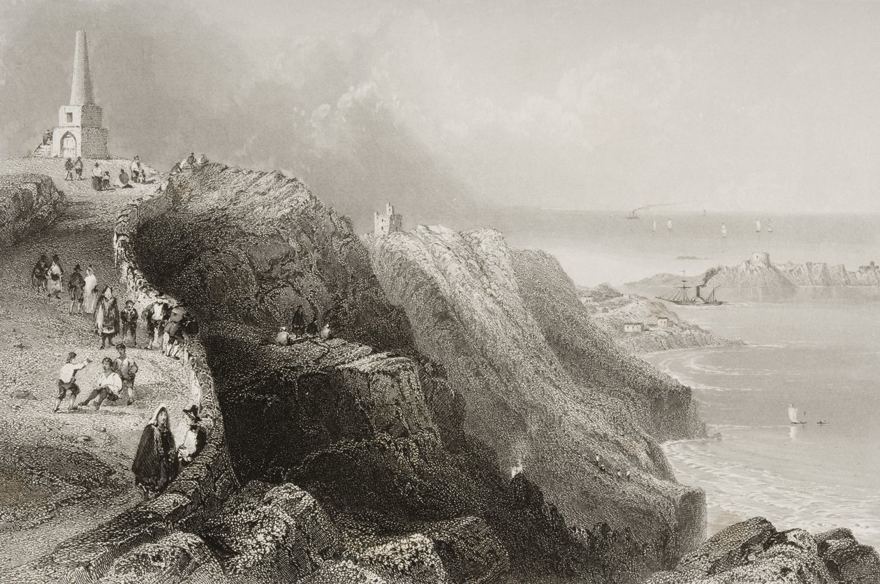Killiney Hill, County Dublin, Irland, aus 