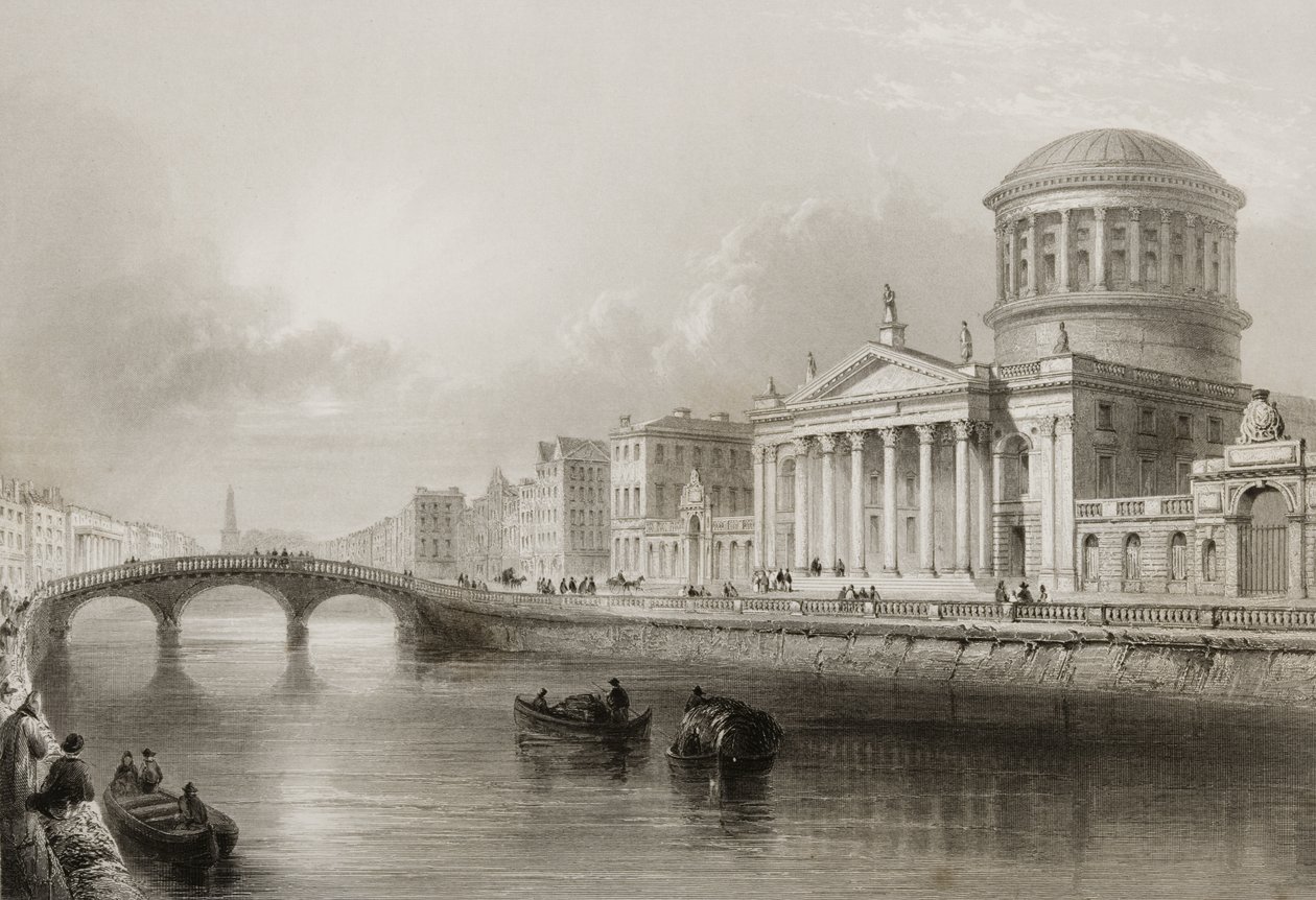 Die Vier Gerichte, Dublin, aus 