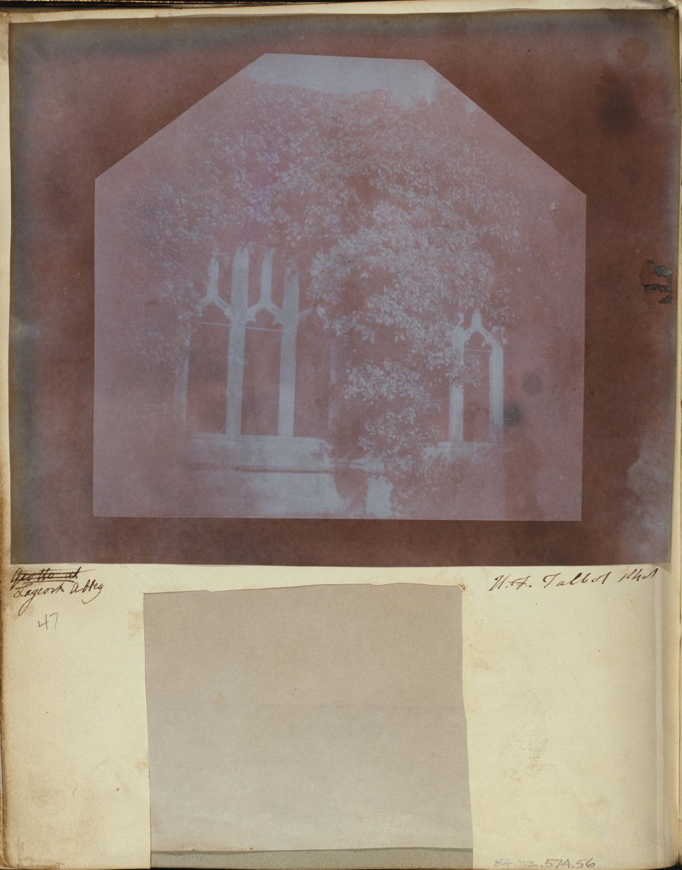 (Detail) der Kreuzgänge der Lacock Abbey von William Henry Fox Talbot