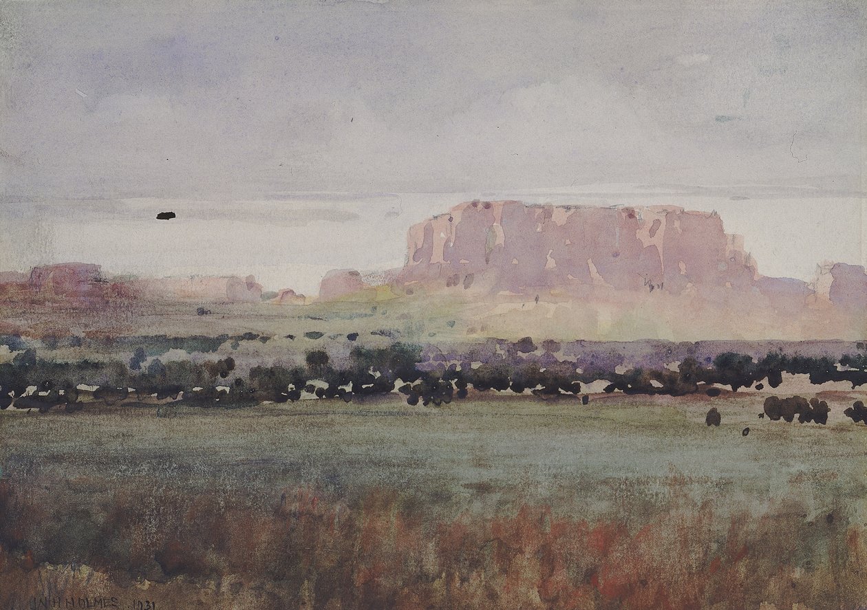 Im Plateau-Land, Colorado von William Henry Holmes