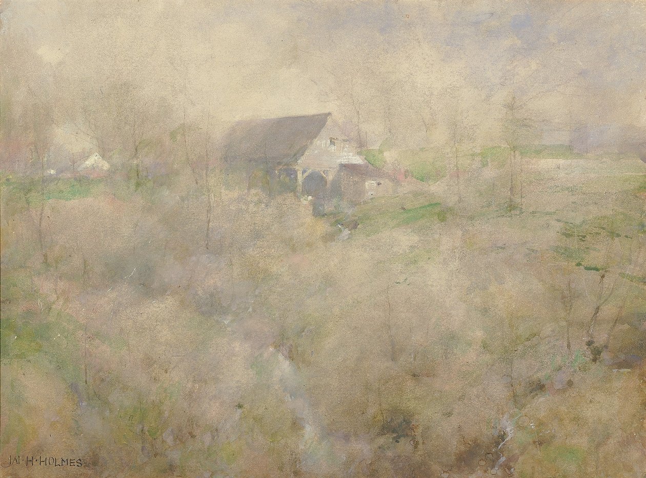 Meine alte Mühle, Holmescroft, nahe Rockville von William Henry Holmes
