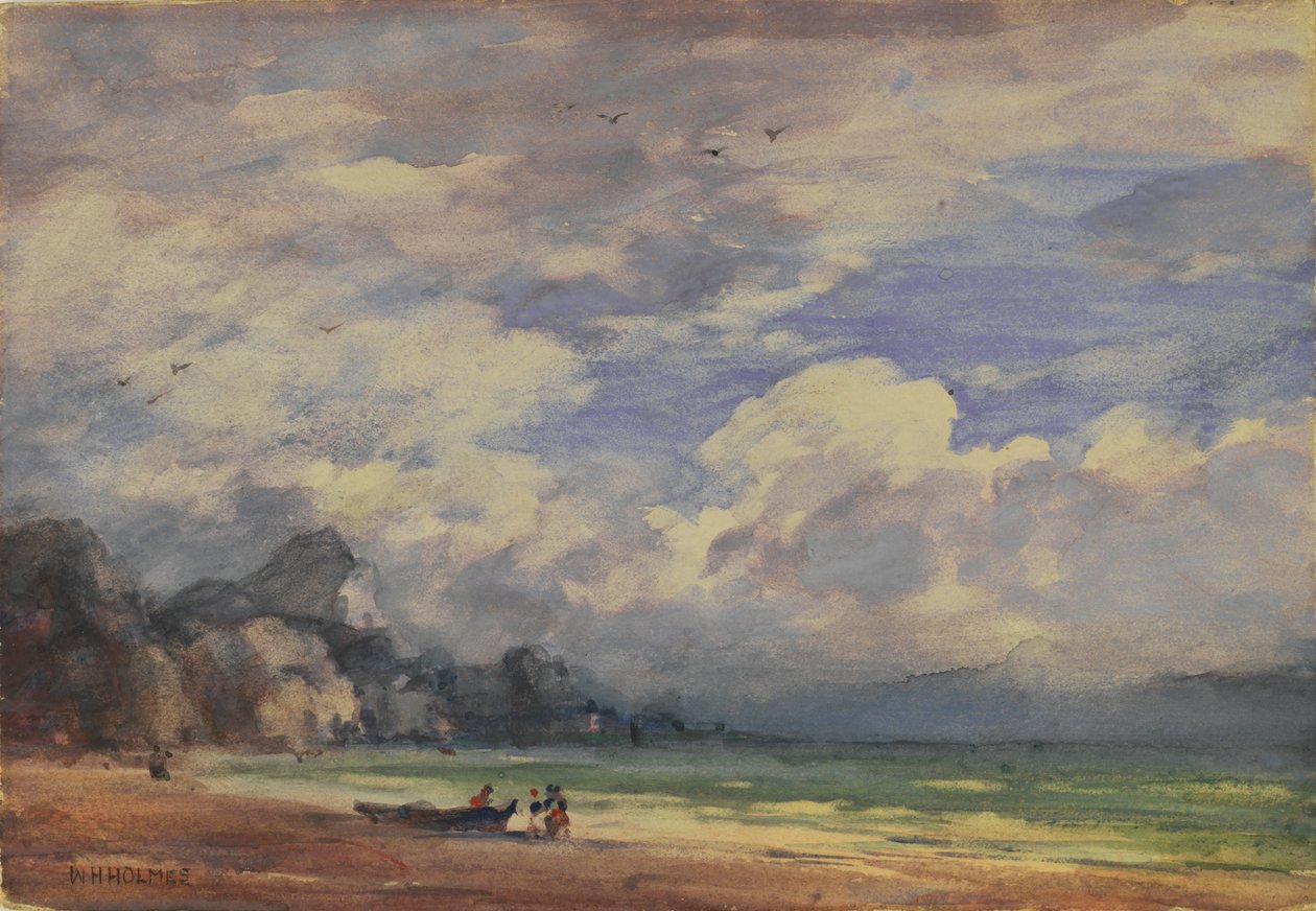 An der kalifornischen Küste, n.d. von William Henry Holmes