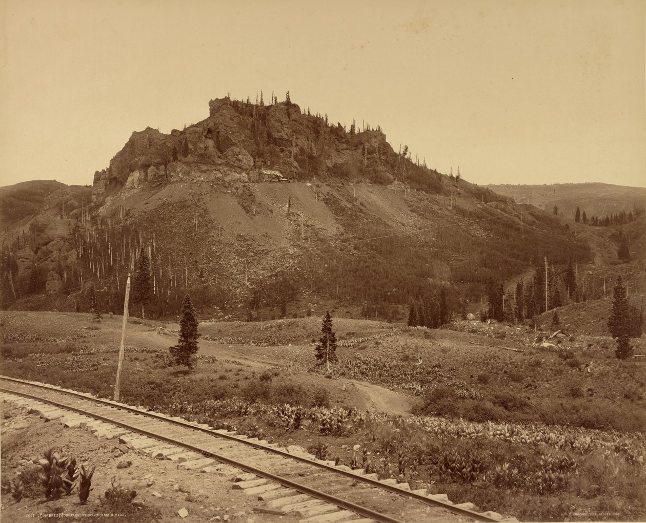 Cumbres Mountain, Pinos-Chama-Divide von William Henry Jackson
