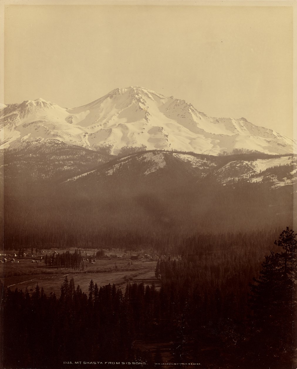 Mount Shasta von Sissions von William Henry Jackson