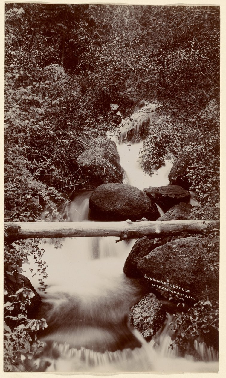 Myrtle Falls, Green Mountain, Colorado von William Henry Jackson