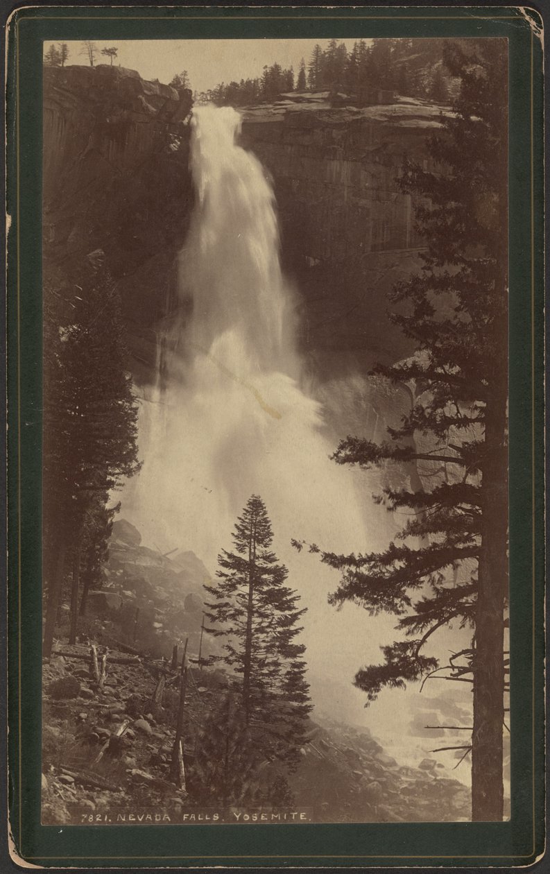 Nevada Falls, Nevada von William Henry Jackson
