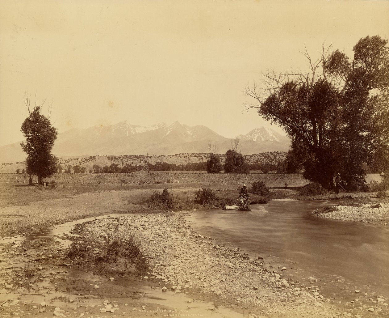 Sierra Blanca von William Henry Jackson