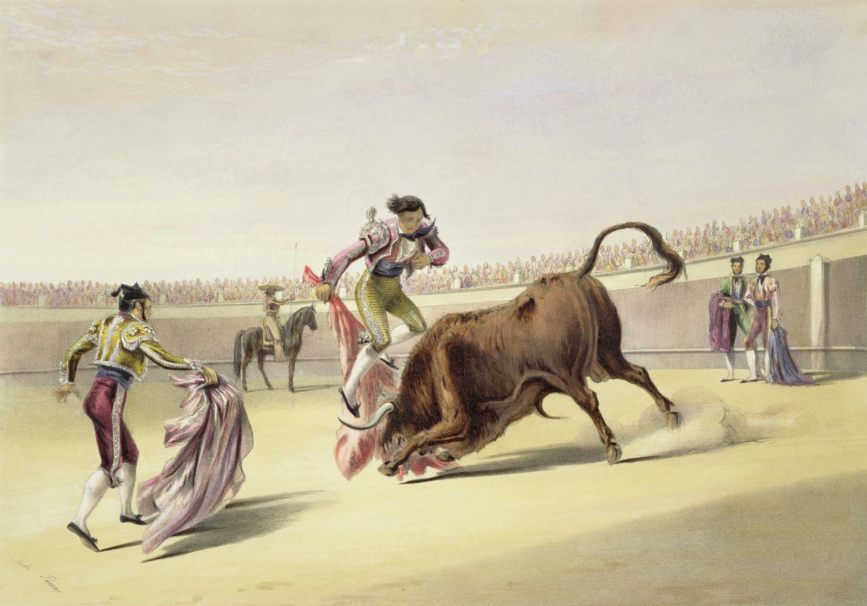 Der Sprung oder Salta Tras Cuernos, 1865 von William Henry Lake Price