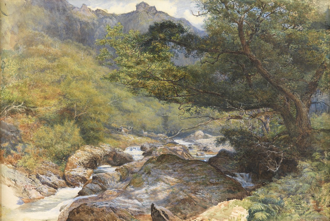 An der Lyn, Nord-Devon von William Henry Millais