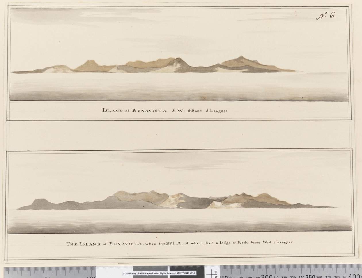 Seite 6 Insel Bonavista: 2 Profile. Betitelt: 