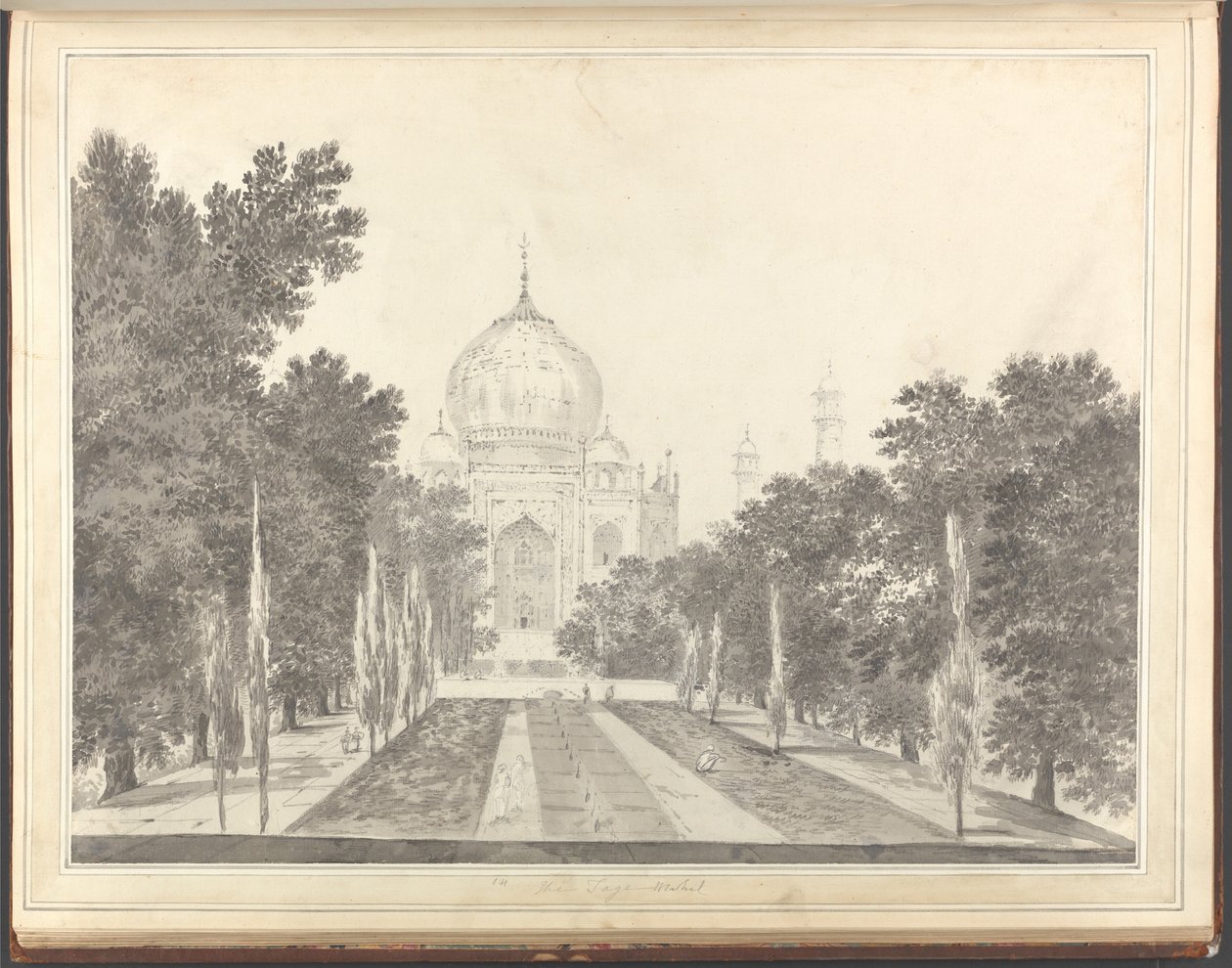 Der Taj Mahal von William Hodges