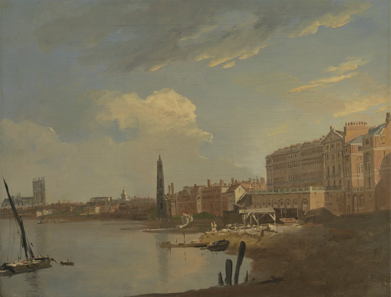 Die Themse und das Adelphi von William Hodges