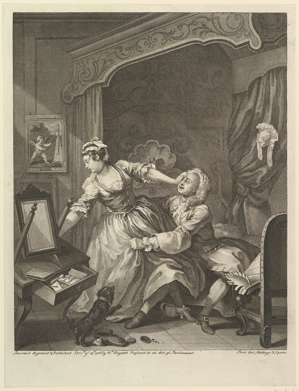 Vorher von William Hogarth