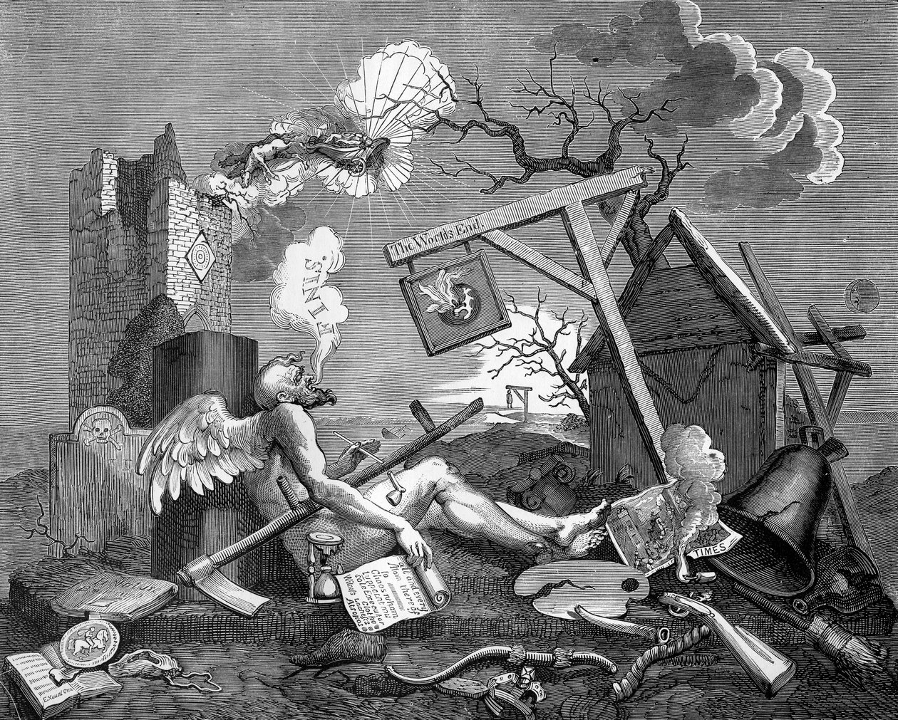 Finis; oder, das Schlussstück - Der Bathos von William Hogarth von William Hogarth