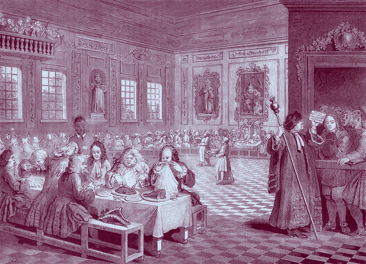 Fleiß und Faulheit von William Hogarth von William Hogarth