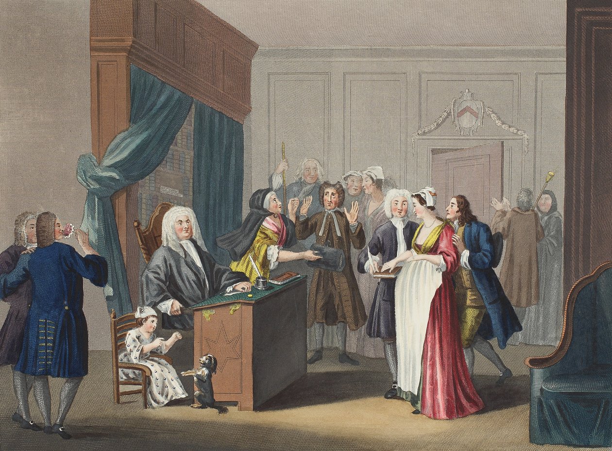 Die Gerechtigkeit triumphiert, Illustration aus 