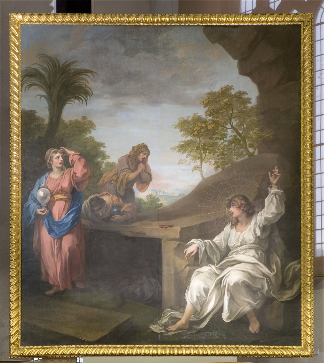 Der Altaraufsatz von St. Mary Redcliffe (Mittelteil) von William Hogarth