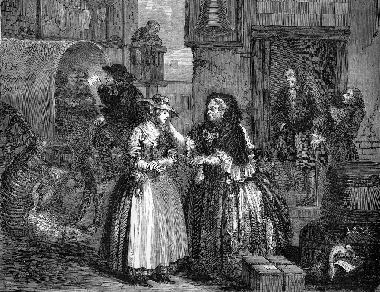 Der Hurenfortschritt von William Hogarth von William Hogarth