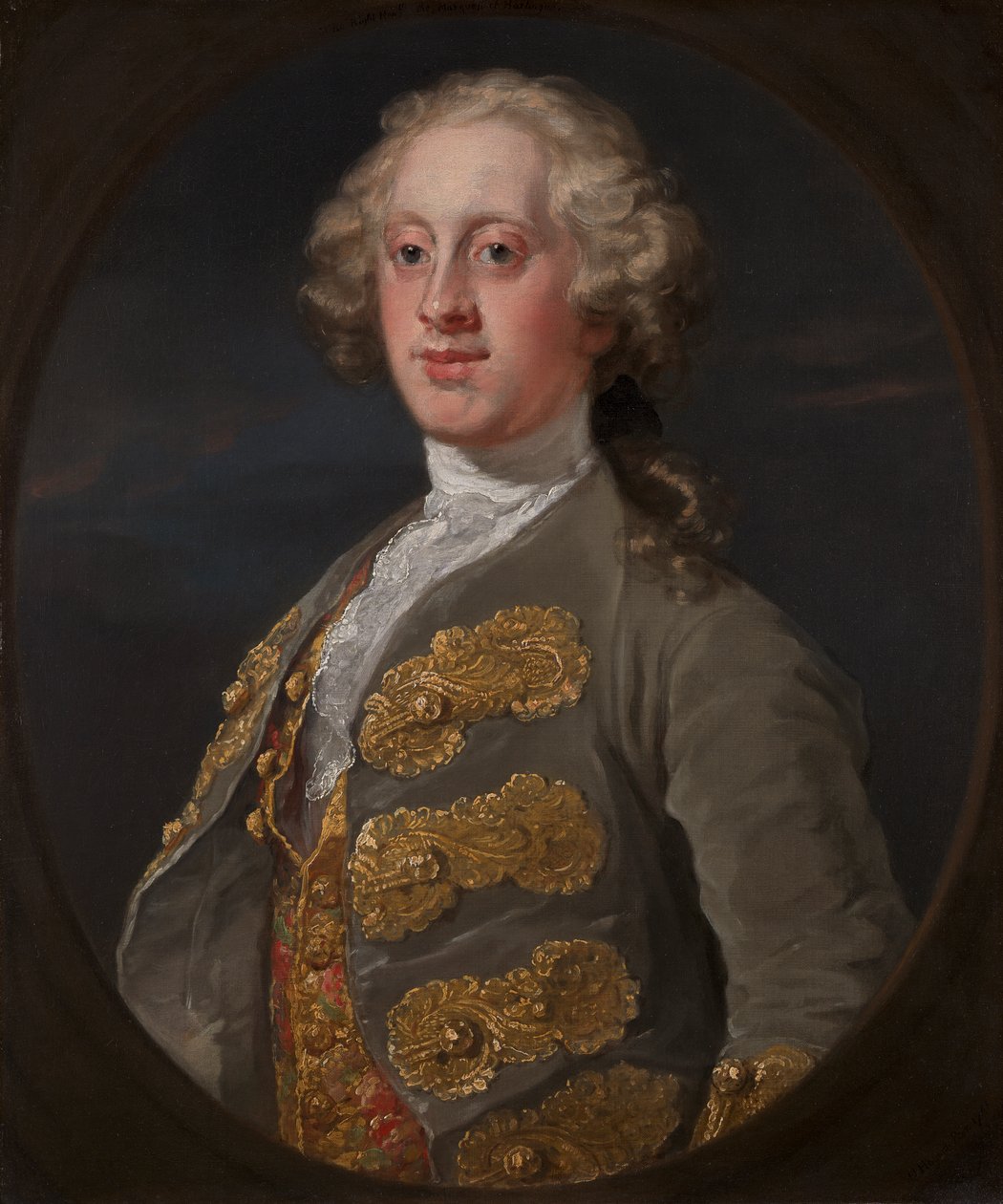 William Cavendish, Marquess of Hartington, später vierter Herzog von Devonshire von William Hogarth