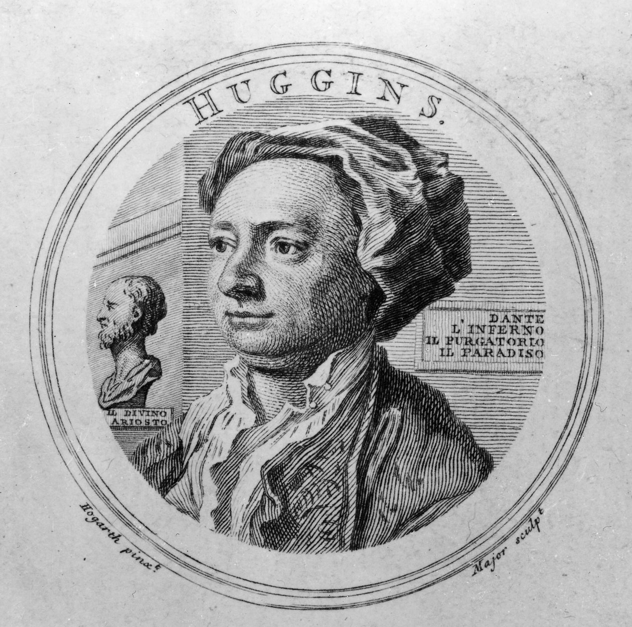 William Huggins, graviert von Thomas Major, 1761 von William Hogarth
