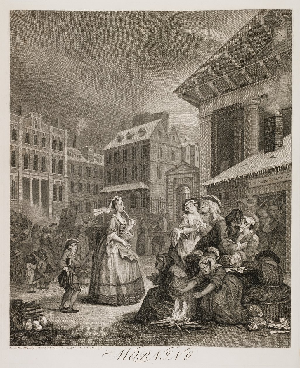 Vier Tageszeiten: Morgen von William Hogarth