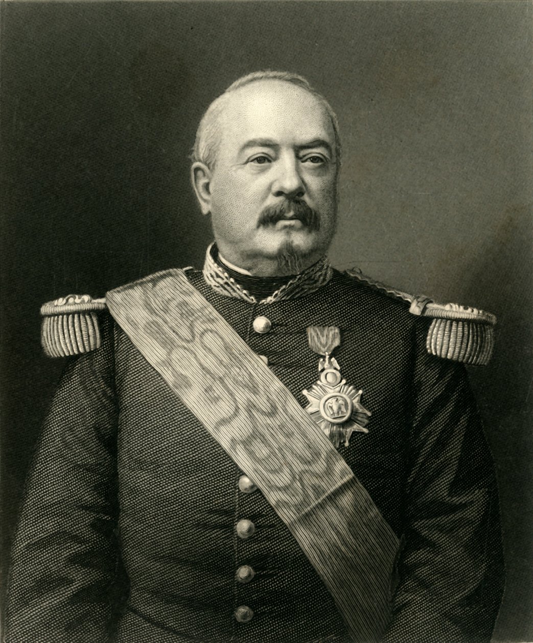 Marschall Bazaine, ca. 1872 von William Holl
