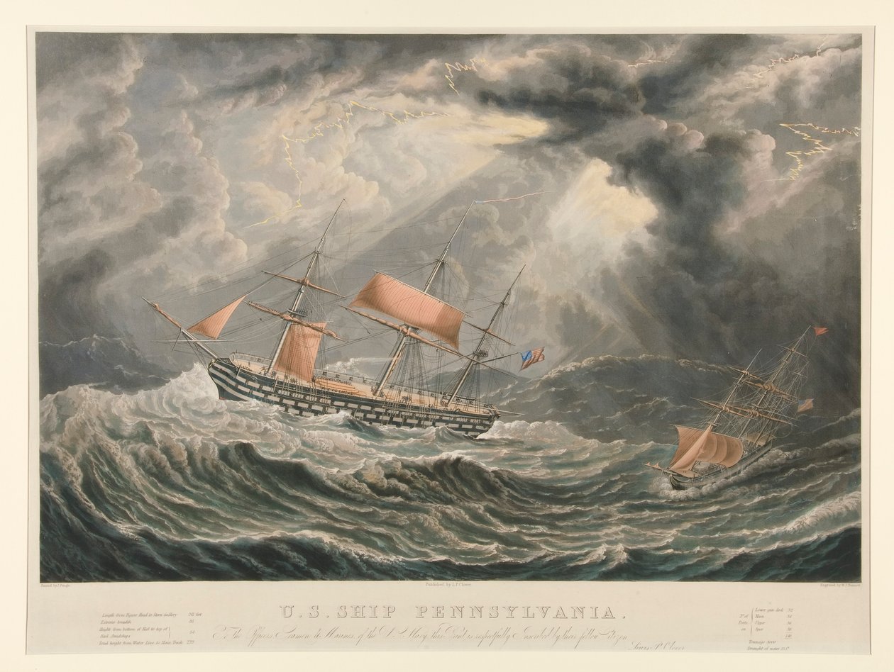 U.S. Schiff Pennsylvania von William James Bennett