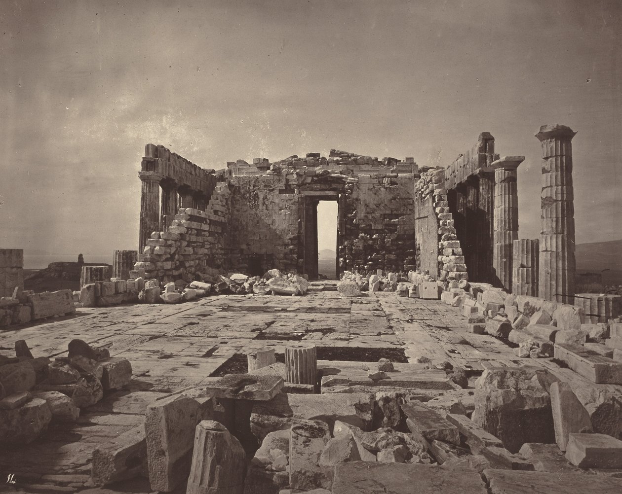 Die Akropolis von Athen, Platte 14, 1869/1870 von William James Stillman
