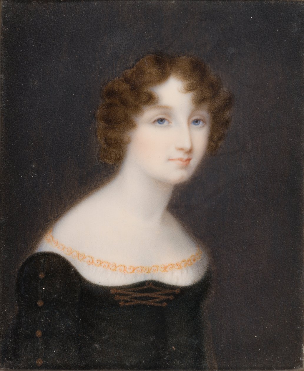 Porträt von Georgina Elizabeth, Ehefrau des 2. Earl of Bradford (1792-1842), ca. 1828-42 von William John (after) Newton