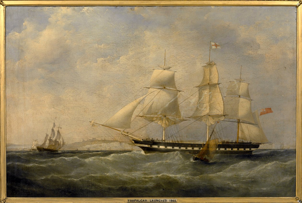 Das Indiaman-Schiff 